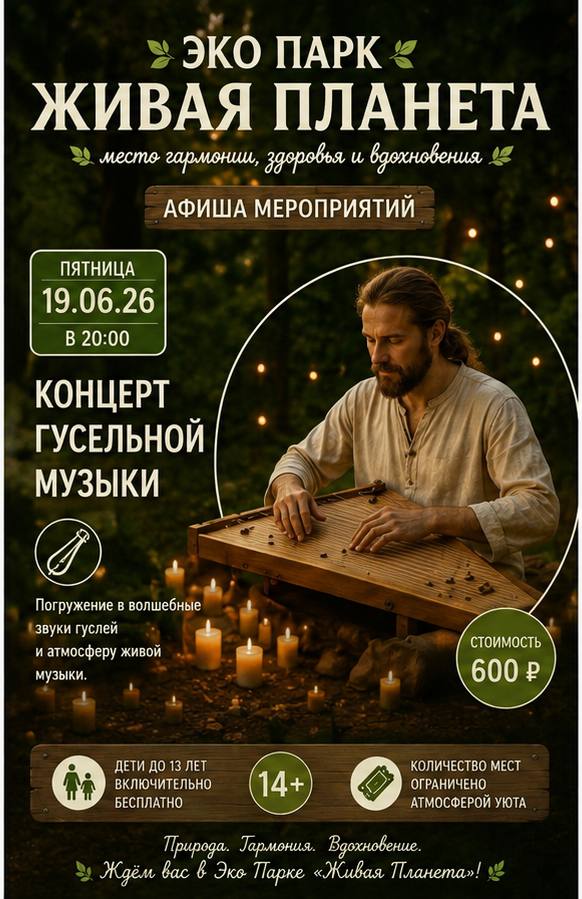 концерт ГУСЕЛЬНОЙ музыки
