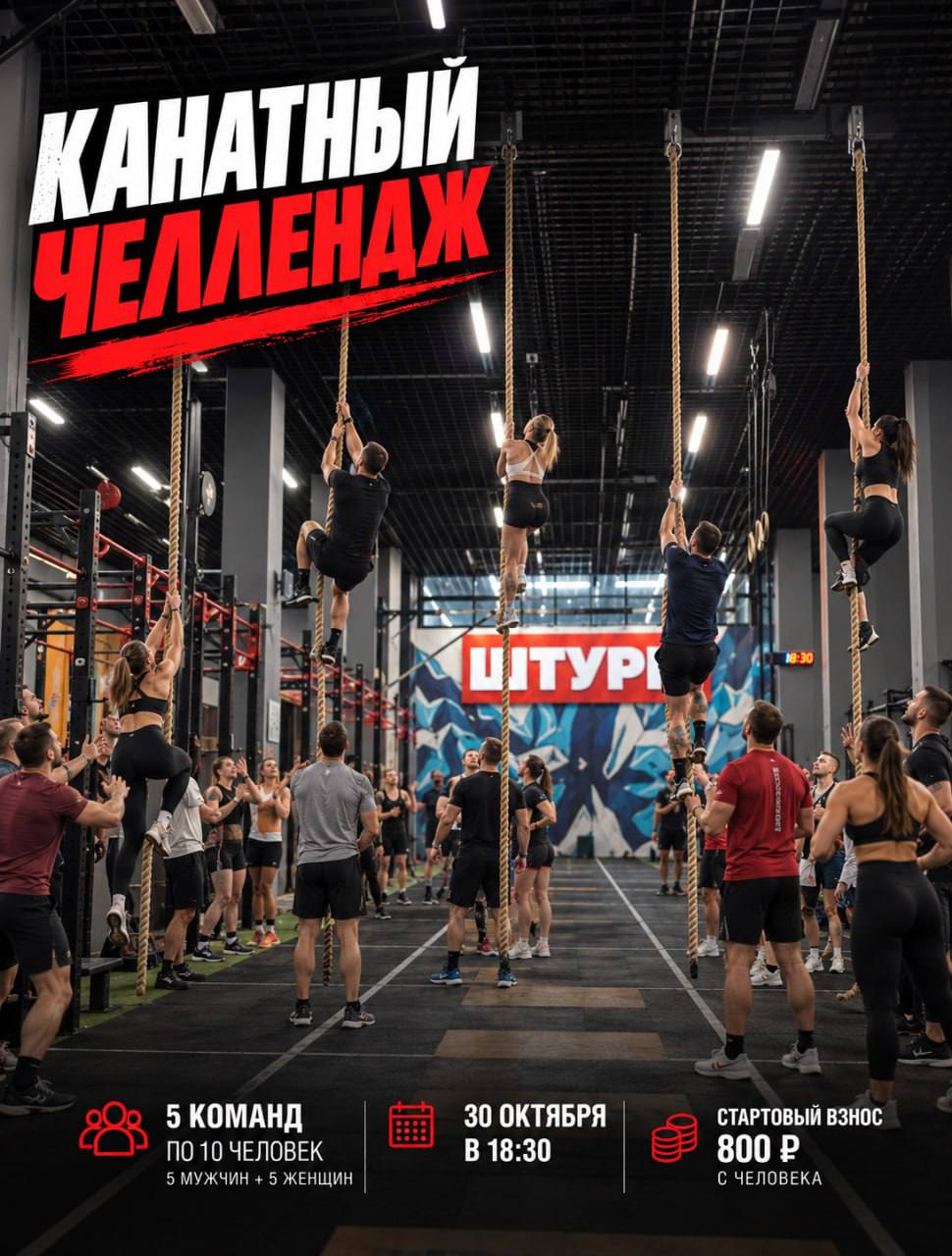 КАНАТНЫЙ ЧЕЛЛЕНДЖ