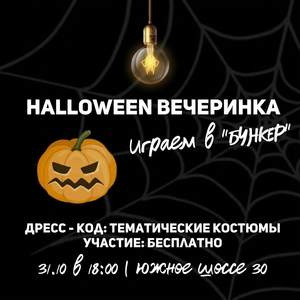 Halloween вечеринка