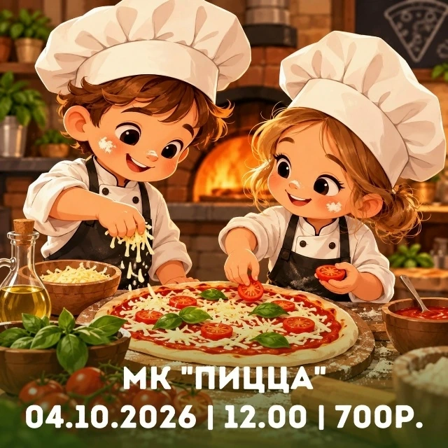 Мастер-класс по приготовлению пиццы
