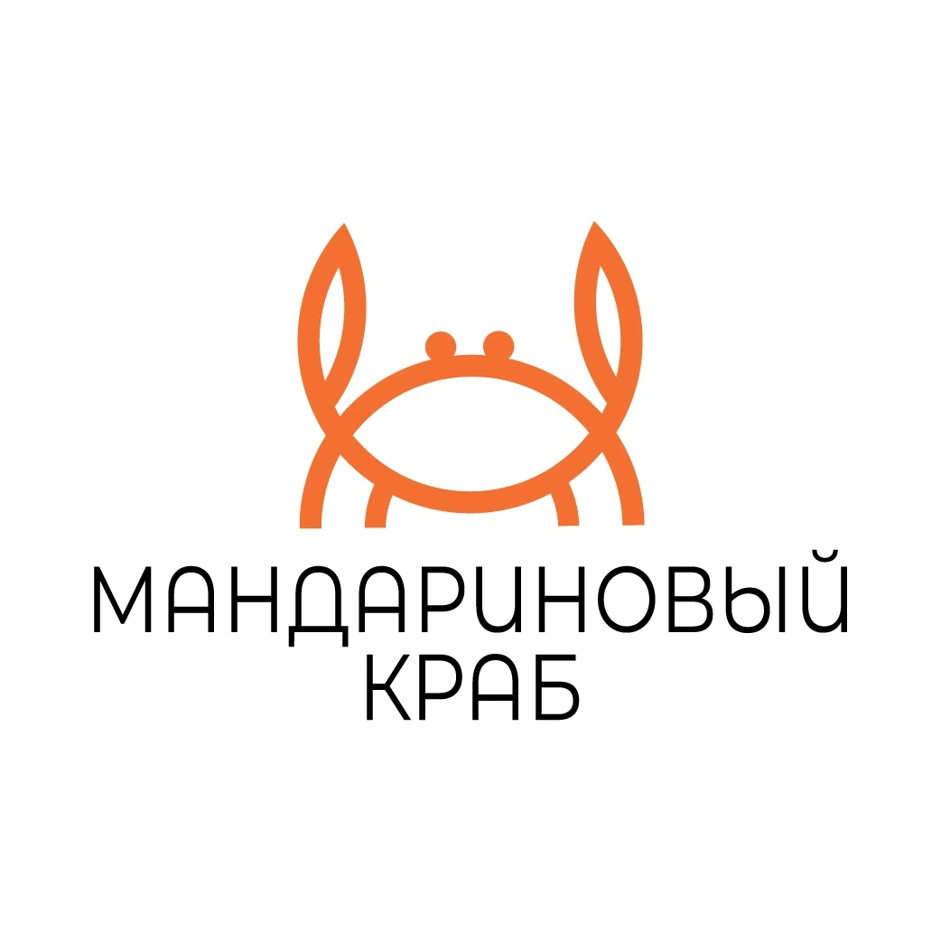Логотип Мандариновый краб