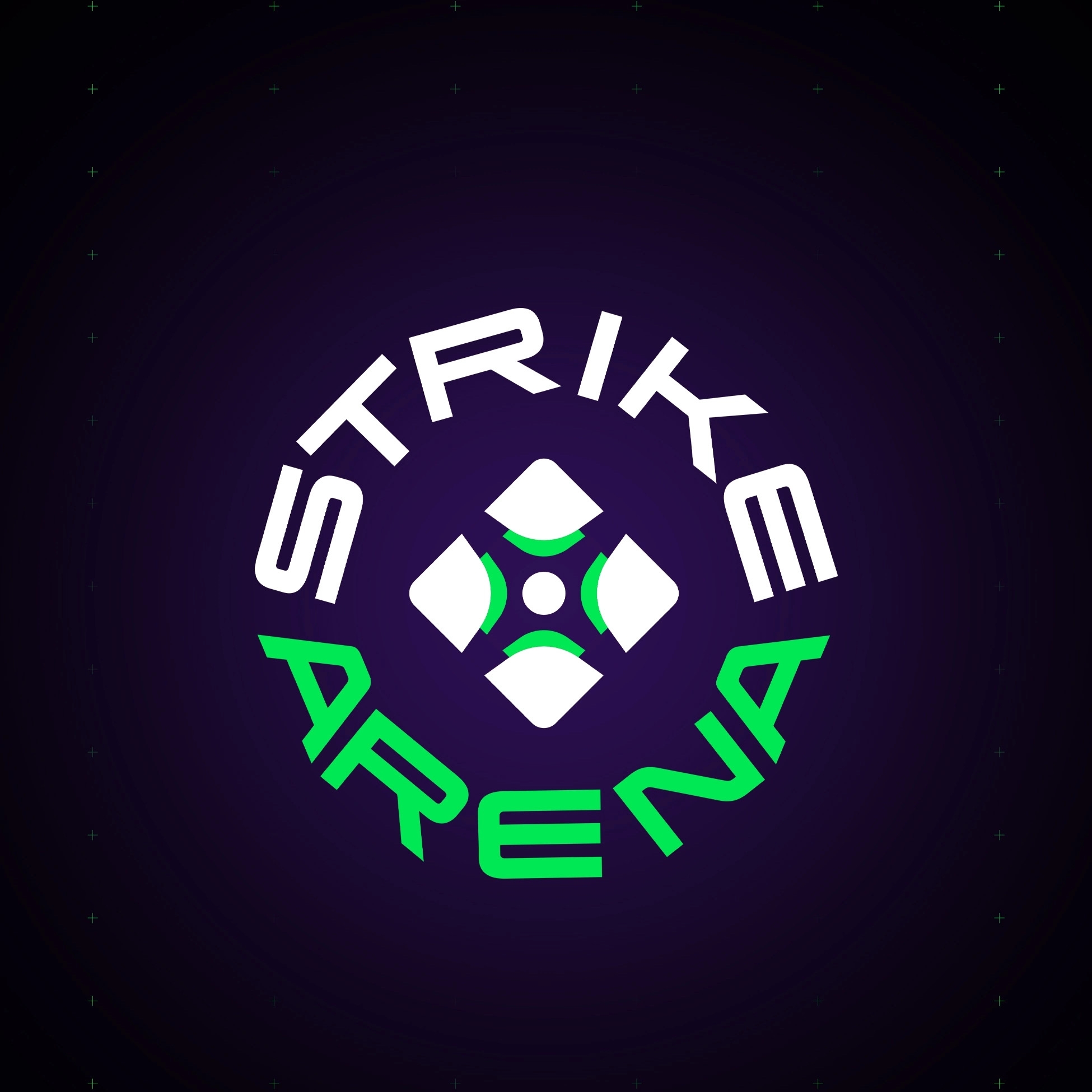 Логотип STRIKE ARENA игровое пространcтво
