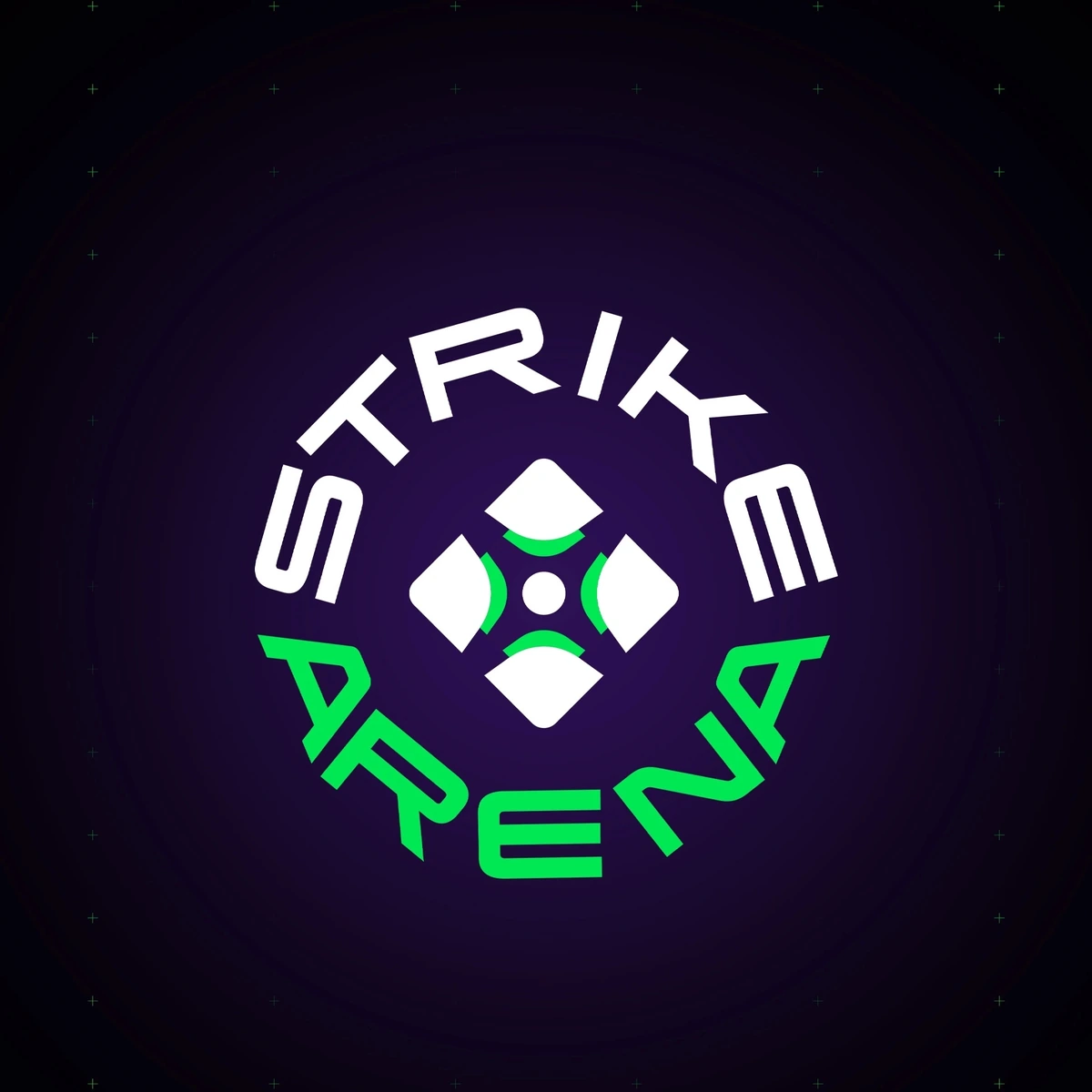 Логотип STRIKE ARENA игровое пространcтво
