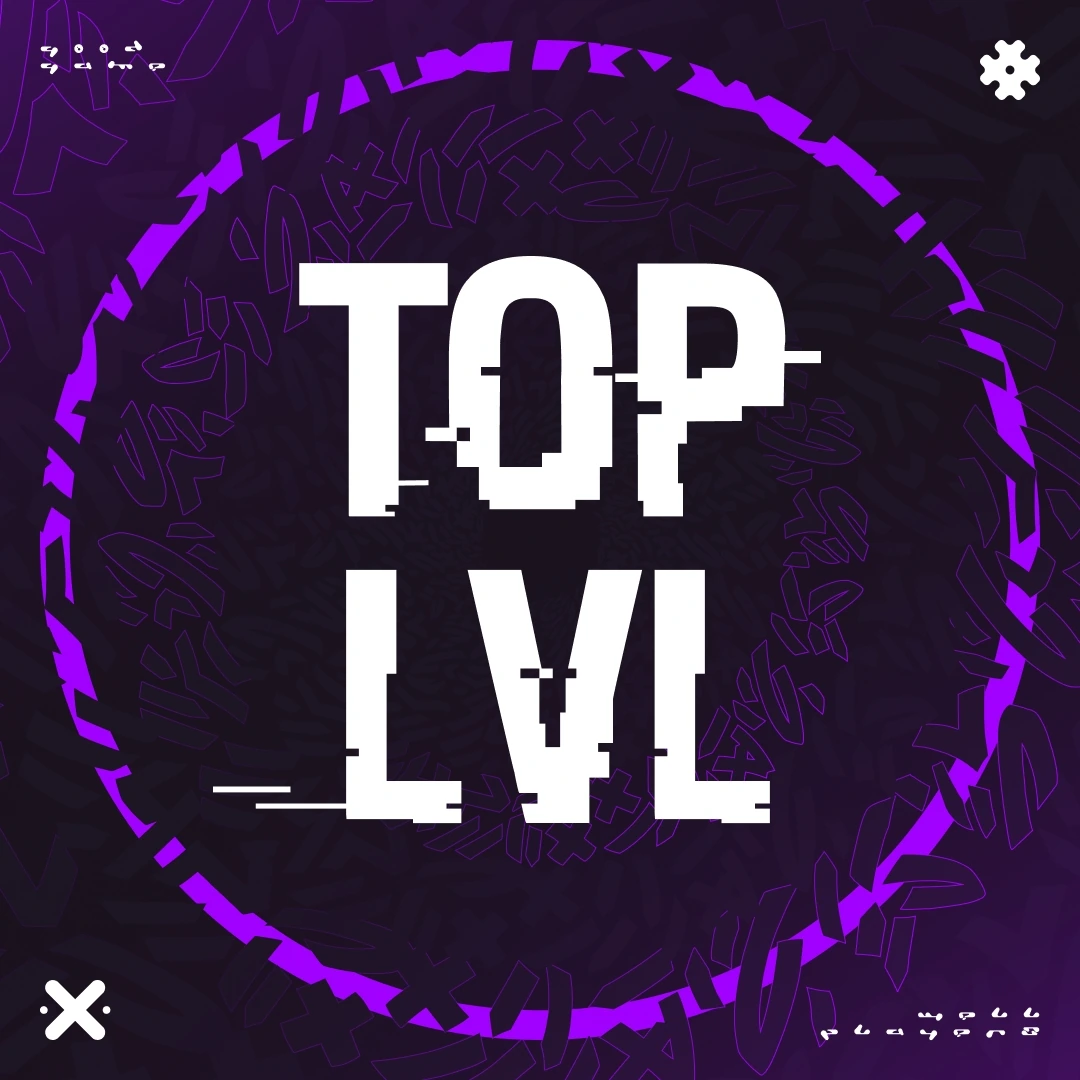 Логотип TOP LVL - Компьютерный клуб