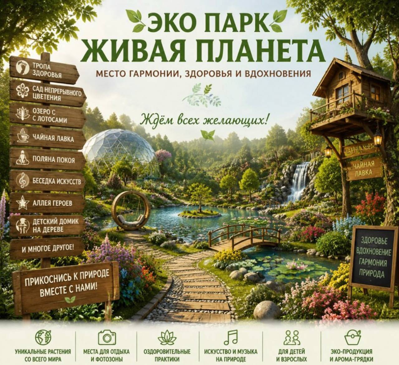 ЭКО ПАРК «ЖИВАЯ ПЛАНЕТА»