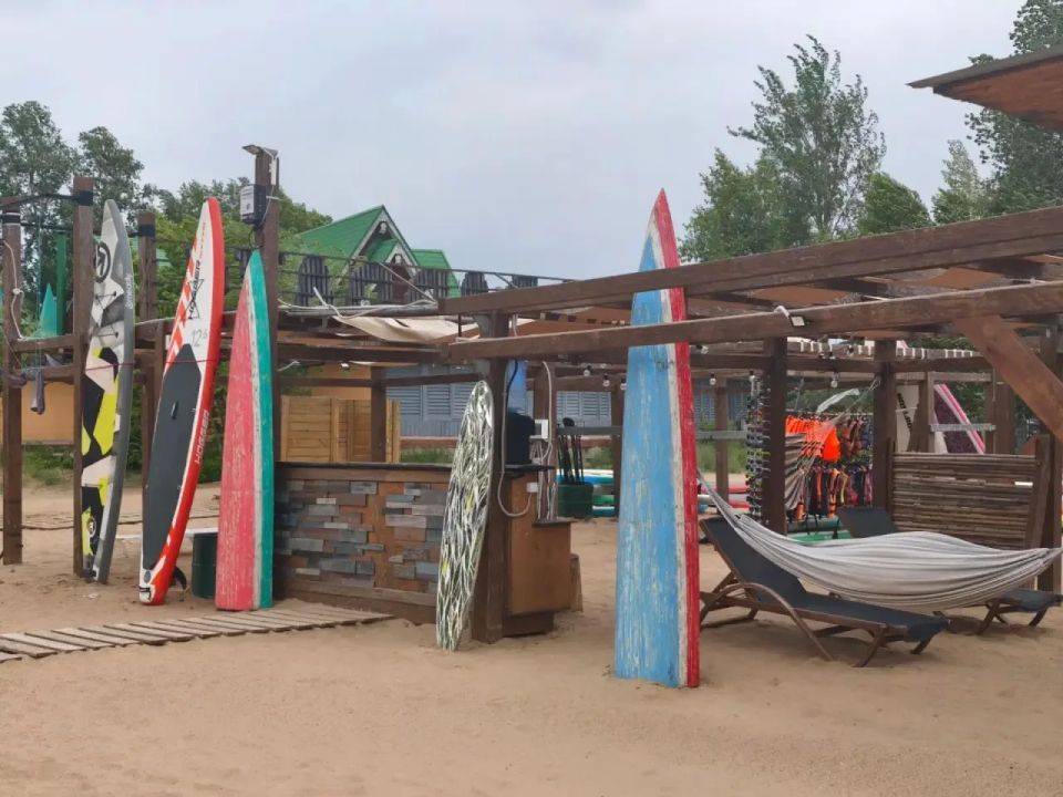 Пляж "Волжский замок"